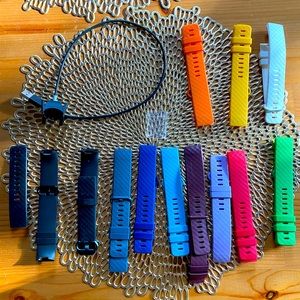 FitBit Charge 4 Bands, charger, screen protector